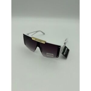 True Religion Oversized Square Sunglasses - White & Marbled Tortoise NWT